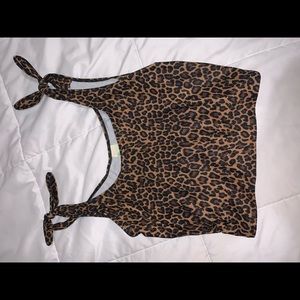 Kortni Jeane Crop Swim Top
